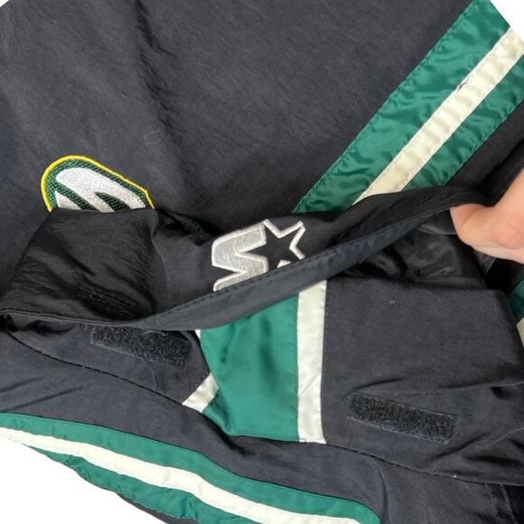 Vintage Green Bay Packers NFL Winter Starter Jacket Men's Medium - Picture 6 of 11